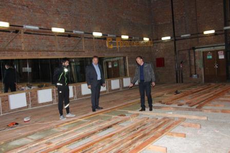 В Тбилисской идет ремонт главной сцены 