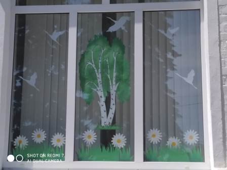 Детские сады Тбилисского района присоединились к флешмобу #ОКНАРОССИИ