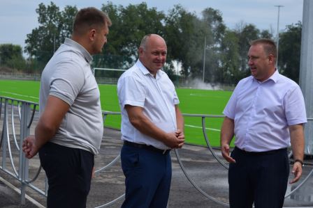 С рабочим визитом Тбилисский район посетил сенатор Российской Федерации, член Совета Федерации Алексей Кондратенко