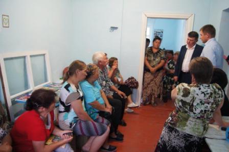 Сход граждан в х. Екатеринославском