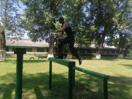 В Тбилисском районе студенты прошли военно-полевые сборы