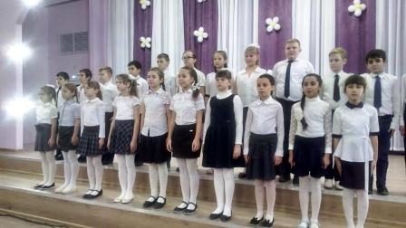 «Битва хоров» прошла в шестой школе