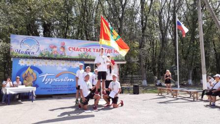 Семья из Тбилисского района стала победителем краевого турслета приемных семей