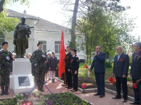 открытие отреставрированного памятника