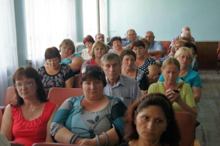 Встреча с активом Марьинского с/п