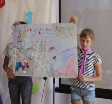 В школьном лагере «Солнышко» прошел летний фестиваль национальных культур