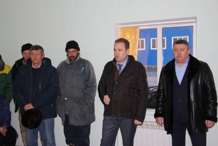 Встреча с трактористами и комбайнерами 