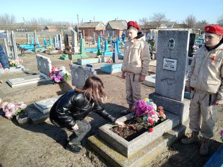 В Тбилисском районе почтили память погибших и умерших участников войны в Афганистане