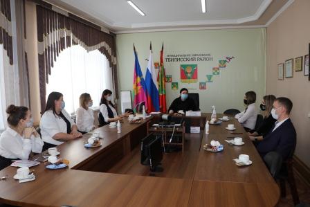 В станице Тбилисской прошла встреча участников конкурса «Лидеры Кубани – движение вверх!»