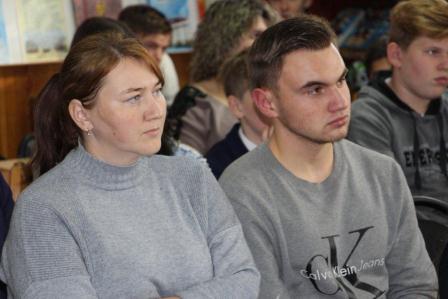 В районной библиотеке прошел урок мужества