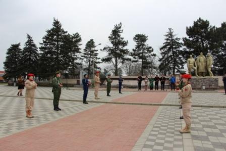 Акция «Эстафета памяти» прошла в Тбилисском районе