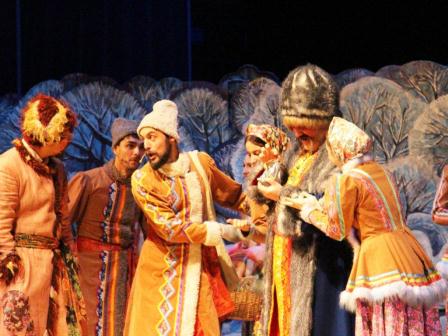 В Тбилисском районе прошел спектакль «Ночь перед Рождеством»