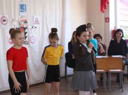 «Мисс ГИБДД» выбрали в пятой школе