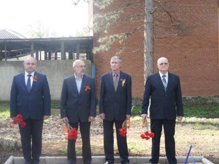 открытие отреставрированного памятника