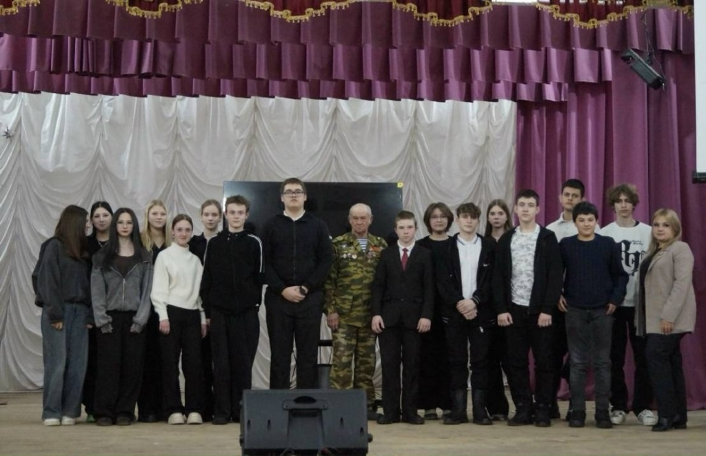 В Тбилисском районе прошёл месячник мужества и патриотизма