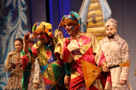 Юным жителям Тбилисского района показали сказку «Морозко»