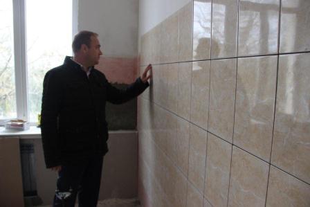 В ванновской школе полным ходом идут ремонтные работы