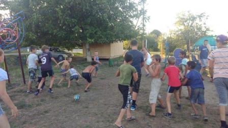 В Геймановской дети поучаствовали в подвижных играх