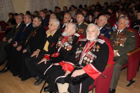 Военно-патриотический месячник стартовал в Тбилисском районе