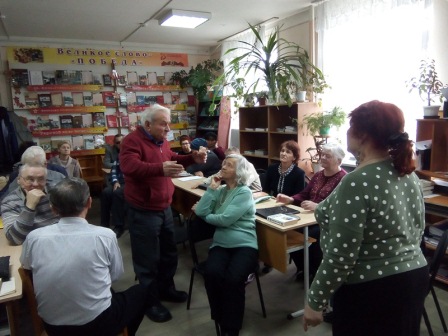 В клубе «Серебряные струны» прошло заседание посвященное творчеству Бориса Пастернака