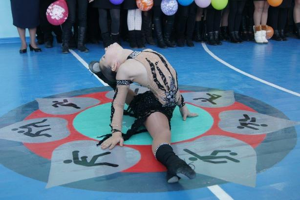 В спортзале школы №4