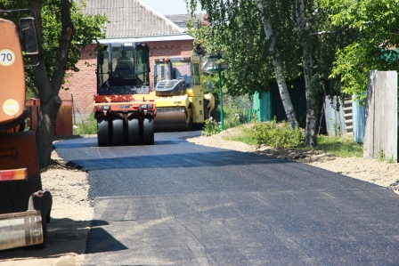 В хуторе Северин в рамках нацпроекта отремонтировали дорогу