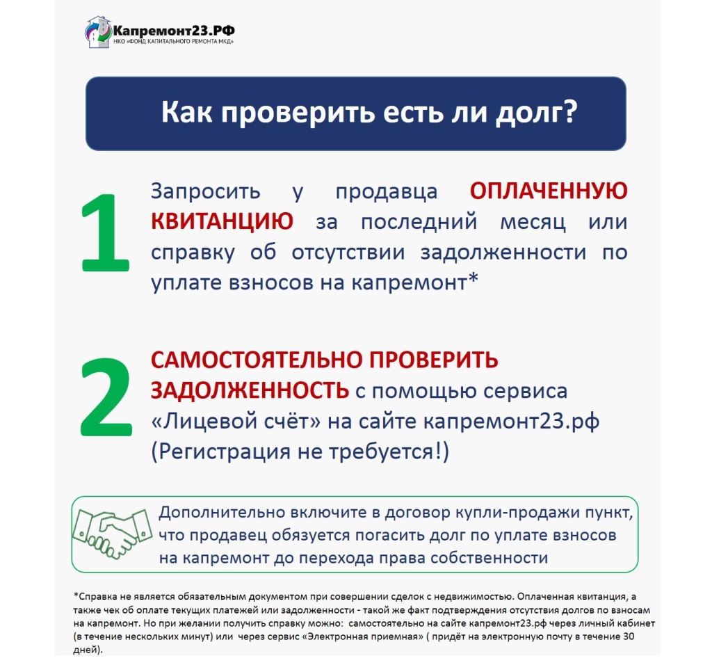 КАК КУПИТЬ КВАРТИРУ БЕЗ ДОЛГОВ ЗА КАПРЕМОНТ?