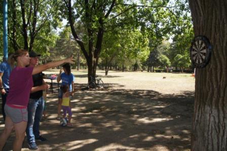 В День физкультурника в Тбилисском районе