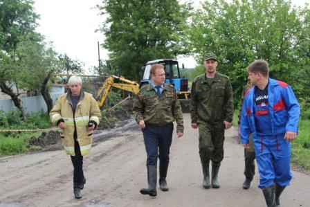 В Тбилисском районе затопило 4 дома