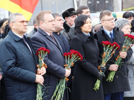 В Тбилисском районе прошли торжественные мероприятия в честь годовщины освобождения района от немецко – фашистских оккупантов
