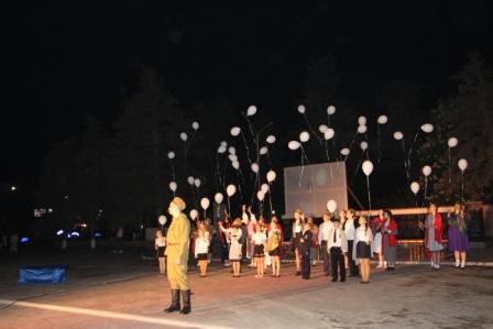 В Тбилисской прошла акция «Свеча памяти»