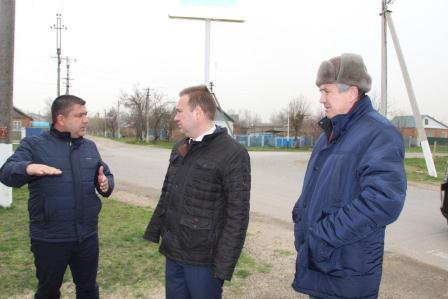 Евгений Ильин в ходе рабочей поездки посетил Ванновское сельское поселение