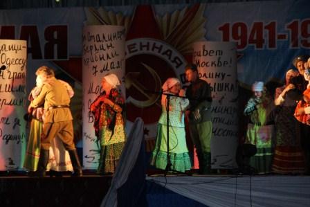 В Тбилисском районе состоялся праздничный концерт, посвященный Дню Победы