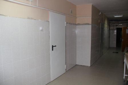 В Тбилисской ЦРБ в приемном и родильном отделениях проходит ремонт