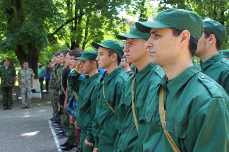 В Тбилисском районе прошла военно-патриотическая игра «Марш Бросок»