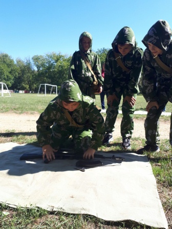 В Тбилисском районе прошел муниципальный этап слета «К защите Родины готов»