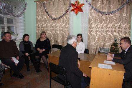 Евгений Ильин провел прием граждан в Песчаном поселении