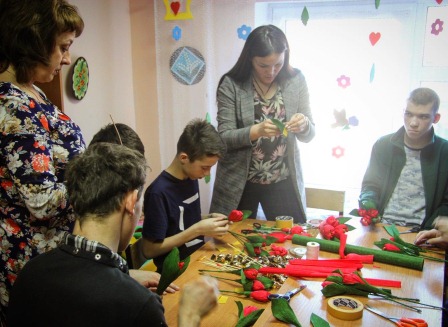 В Тбилисской для детей с ограниченными возможностями провели мастер-класс