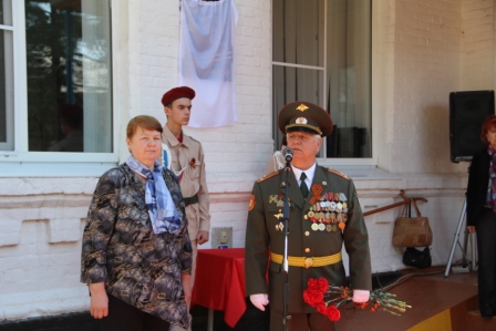 В Тбилисской открыли мемориальную доску Герою Советского Союза 