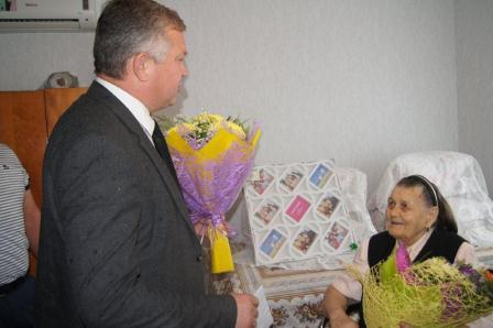 Жительнице Тбилисского района исполнилось 90 лет