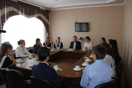 Встреча главы района с лидерами ученических советов