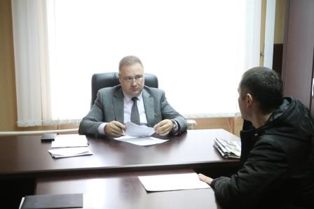 Глава Тбилисского района провел прием граждан