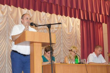 На районной педагогической конференции