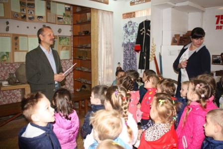 Малыши из детского сада посетили пятую школу