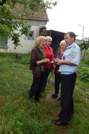 Выездное заседание Совета профилактики