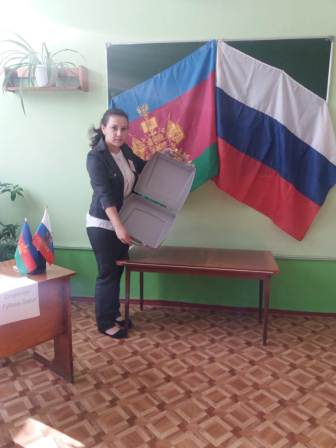 Выборы в школах Тбилисского района