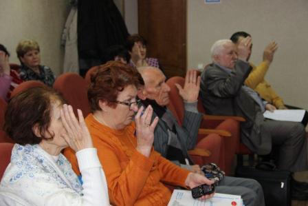 Глава Тбилисского района поздравил с наступающим Новым годом членов Совета ветеранов