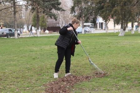 В Тбилисской состоялся субботник
