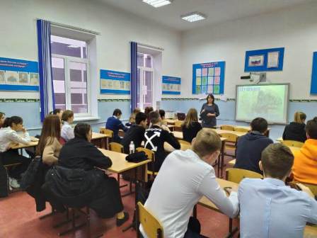 В первой школе прошло мероприятие, посвященное Александру Сергеевичу Пушкину