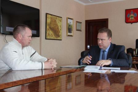 Евгений Ильин провел прием граждан